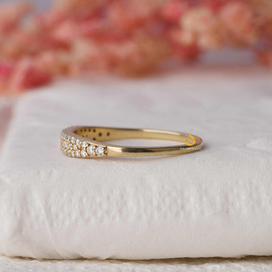 Dainty Signet Womens Pinky Ring Second