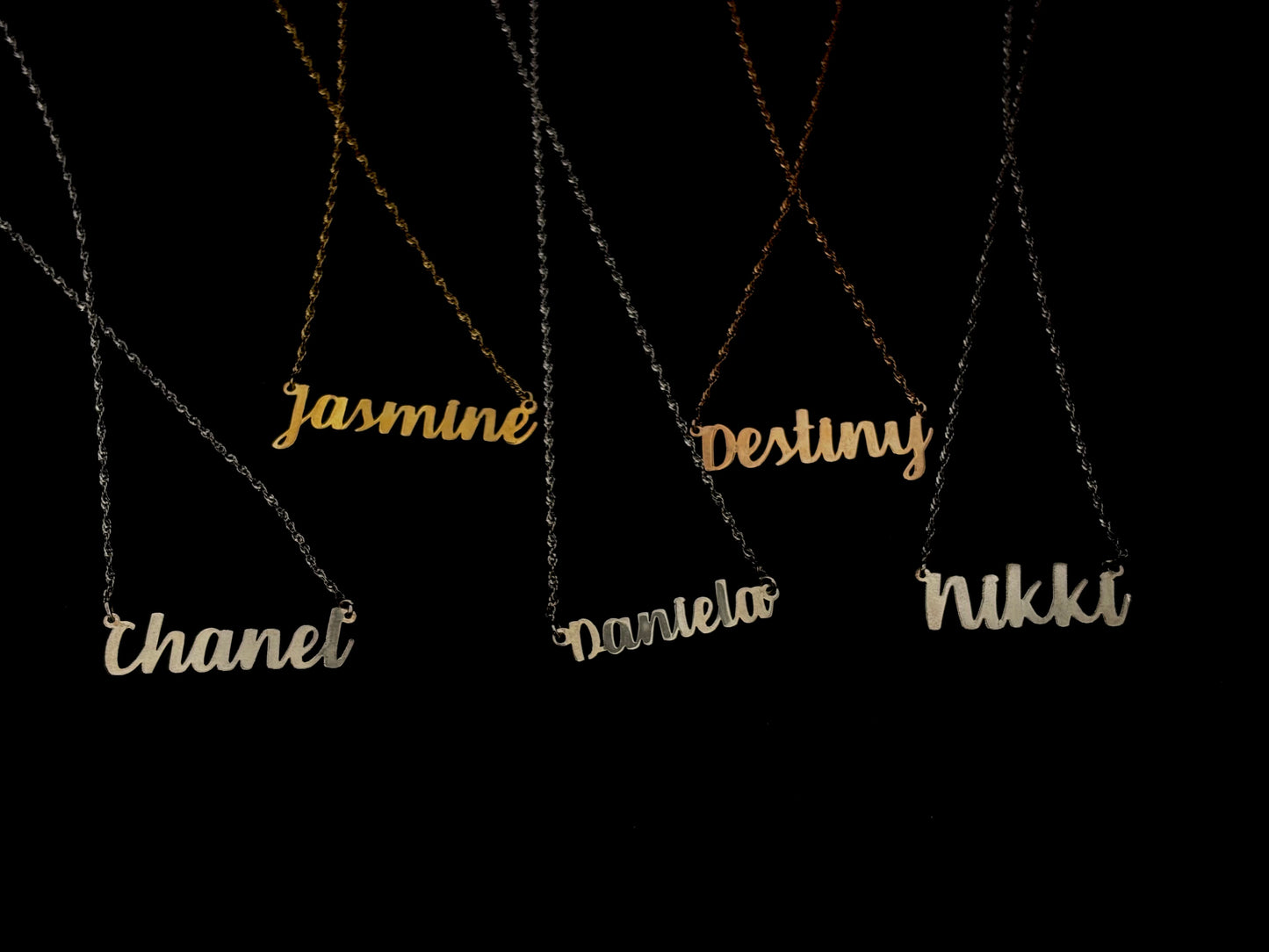 Custom Nameplate & Chain Set