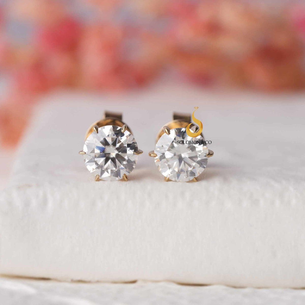 アクセサリー K18 MOISSANITE Amazon.com: KRKC&CO Moissanite Studs Earrings, Sparkly Lab