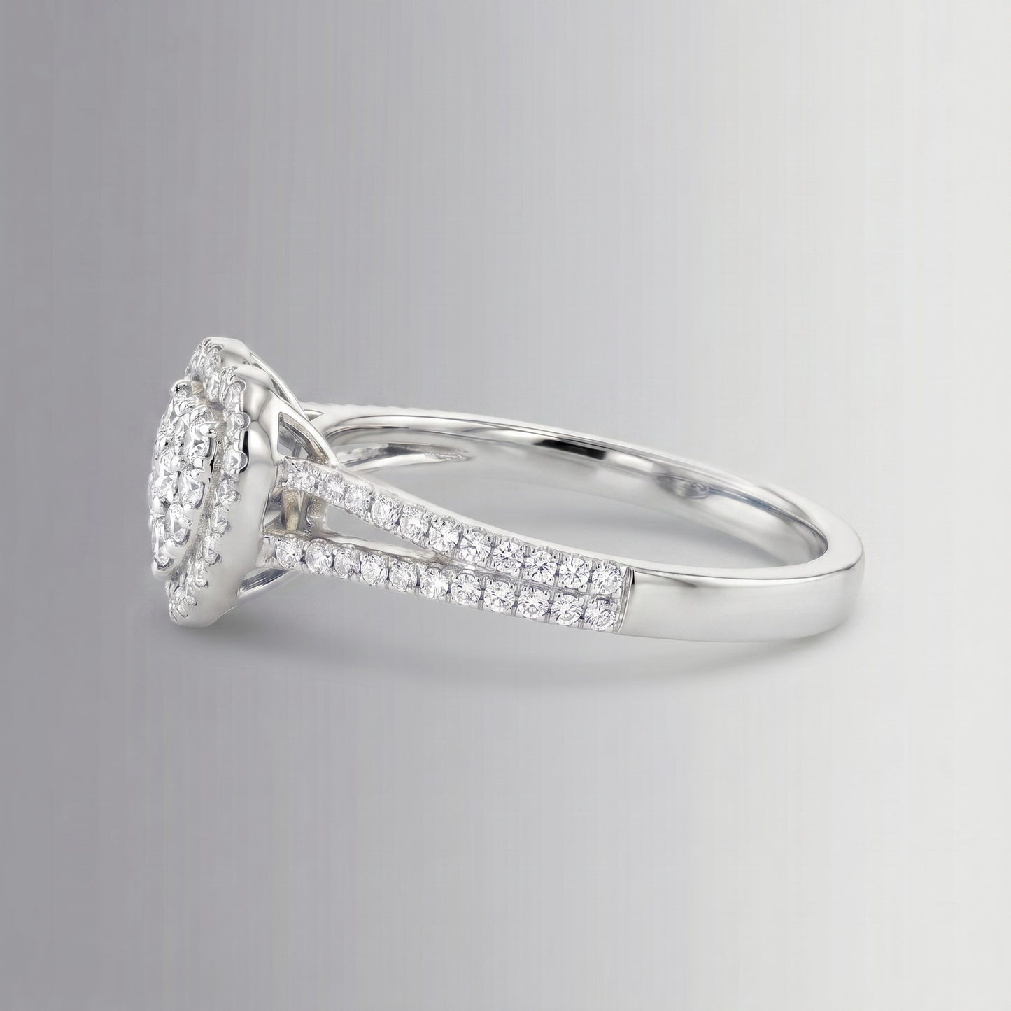 0.53 CTW Diamond Heart Ring – 10K Gold