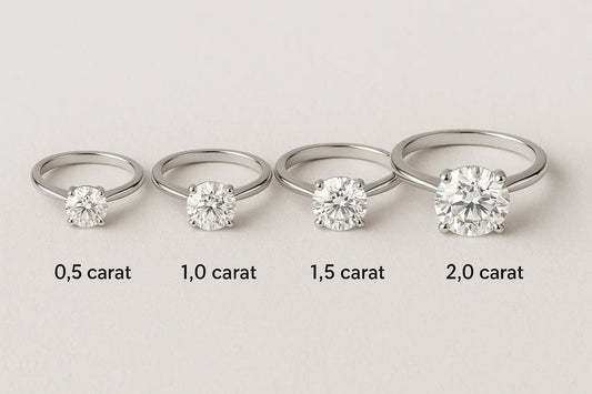 How to Pick the Perfect Diamond Size for Your Finger, Style & Lifestyle