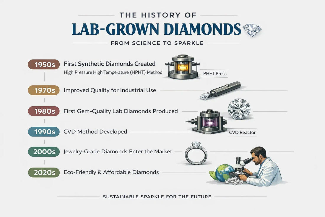 History of Lab-Grown Diamonds