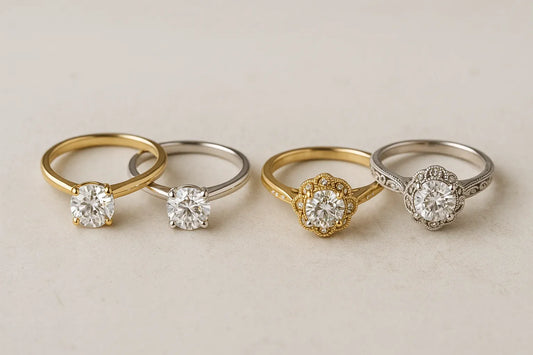 Vintage vs Modern Engagement Rings