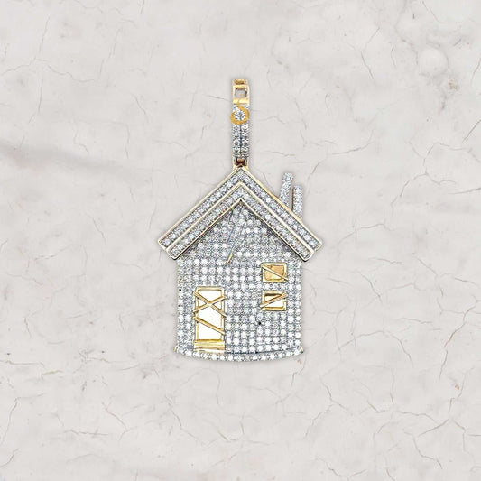 Diamond Trap House Men Women Pendant