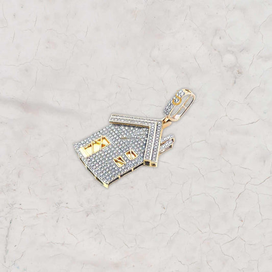 Diamond Trap House Men Women Pendant