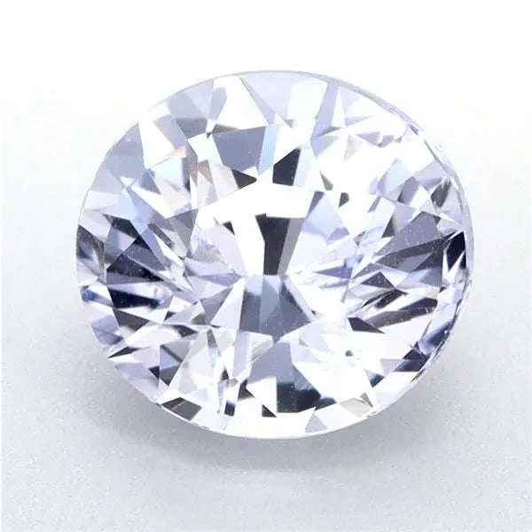 1.28ct Oval Natural Sapphire (Colour White, Clarity Eye Clean, Cut Faceted)