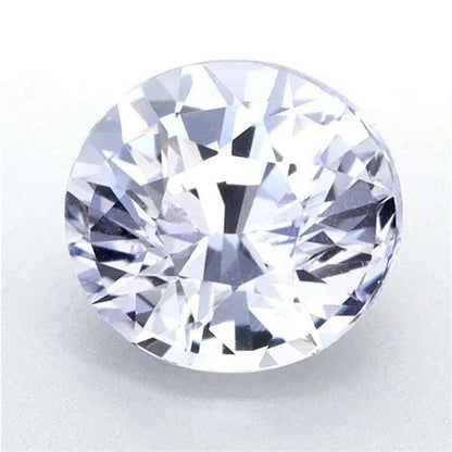 1.28ct Oval Natural Sapphire (Colour White, Clarity Eye Clean, Cut Faceted)