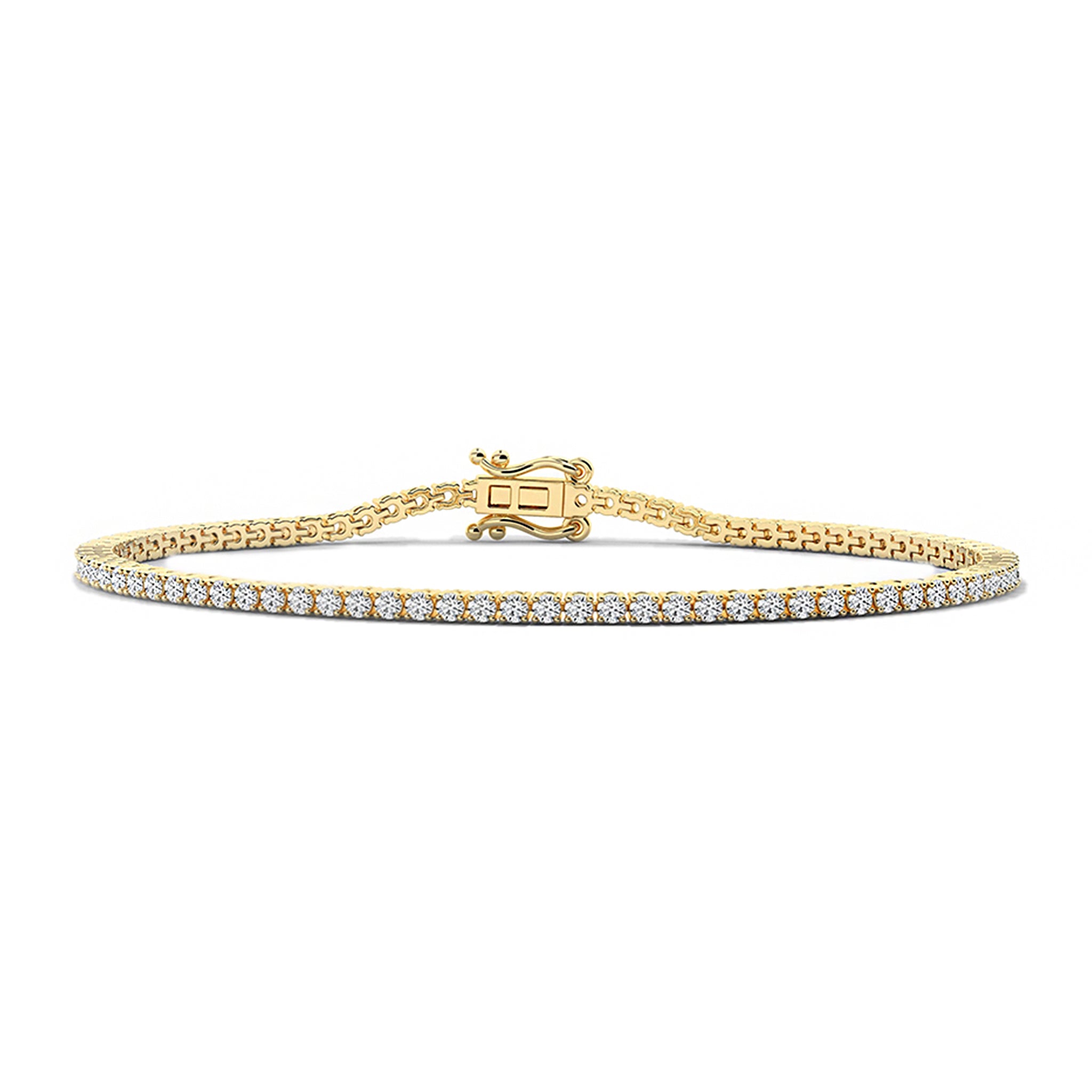 2.0mm Diamond Tennis Bracelet for Women