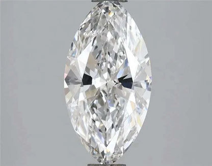2.50ct Marquise Lab Grown Diamond (Colour E, Clarity VVS2, IGI Certified)