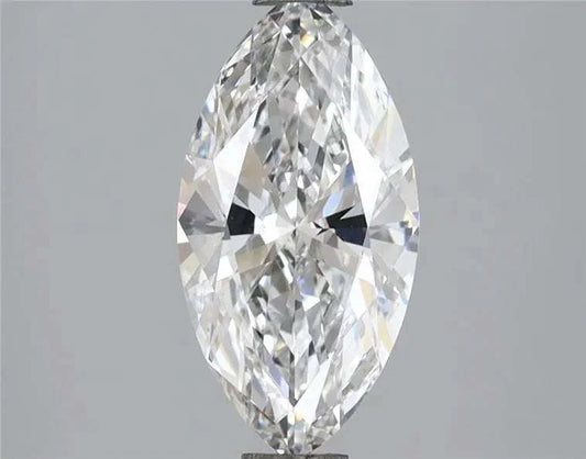 2.50ct Marquise Lab Grown Diamond (Colour E, Clarity VVS2, IGI Certified)