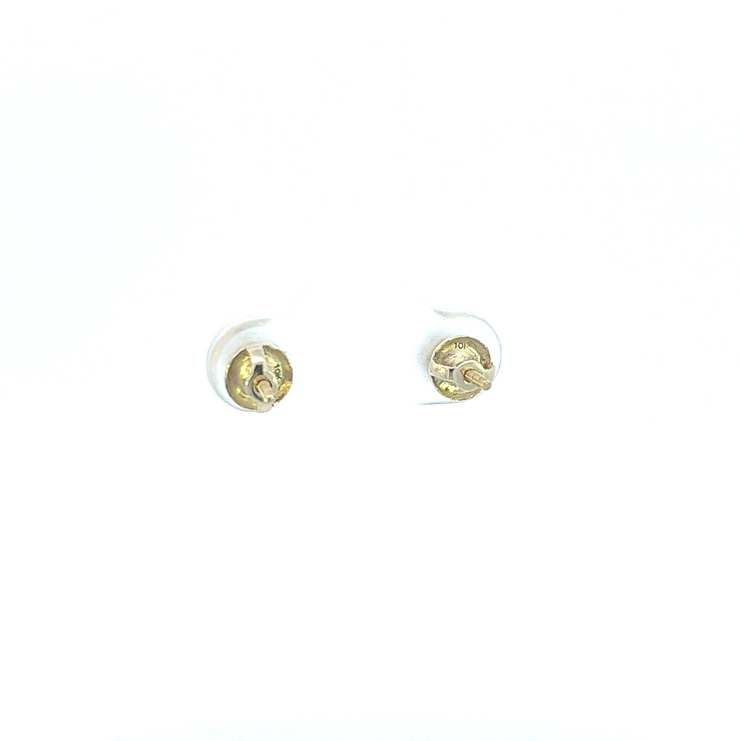 .25CTW FLOWER DIAMOND EARRINGS