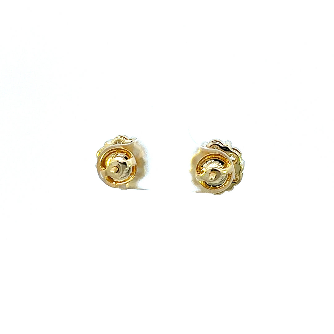 2.10CTW FLOWER DIAMOND EARRINGS