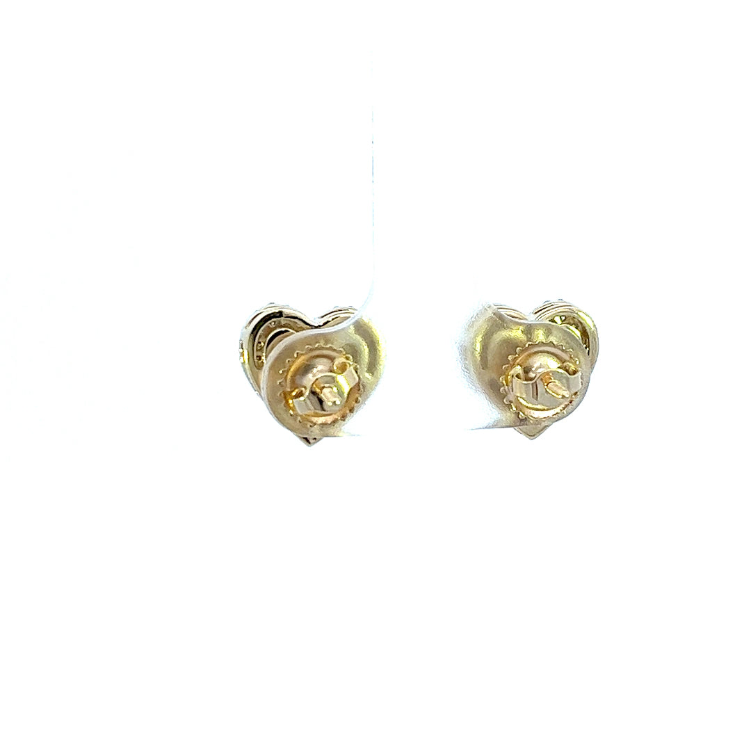 .70CTW HEART CLUSTER EARRINGS