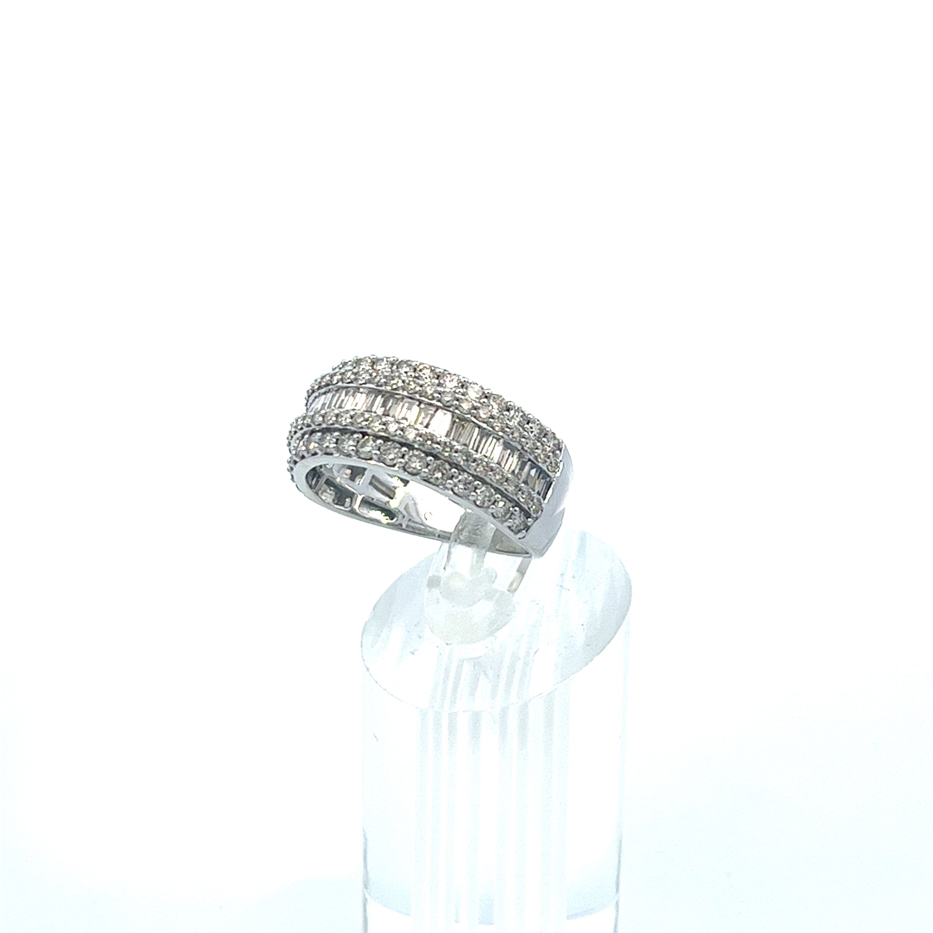 2.30CTW BAGUETTE DIAMOND BAND RING