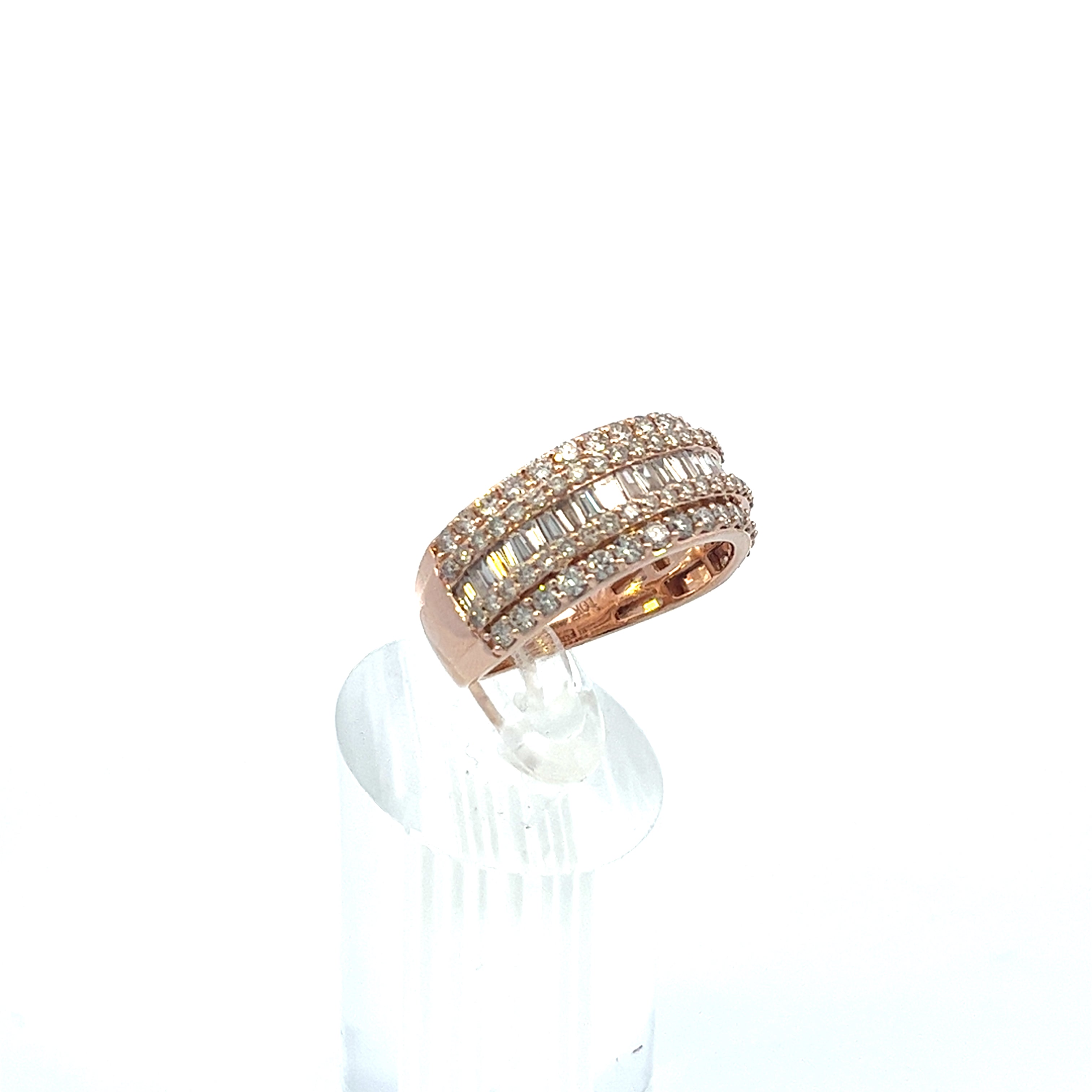 2.30CTW BAGUETTE DIAMOND BAND RING