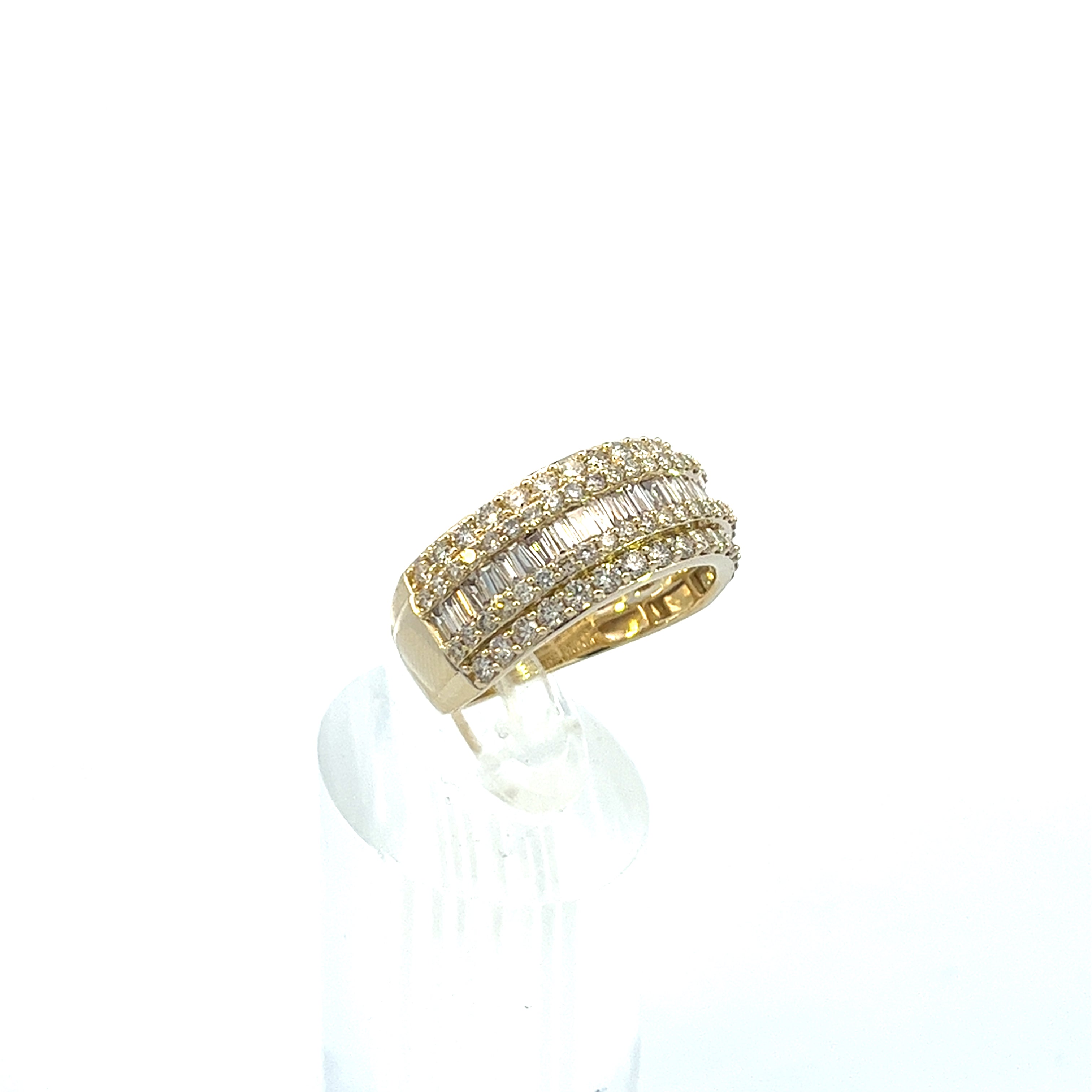 2.30CTW BAGUETTE DIAMOND BAND RING