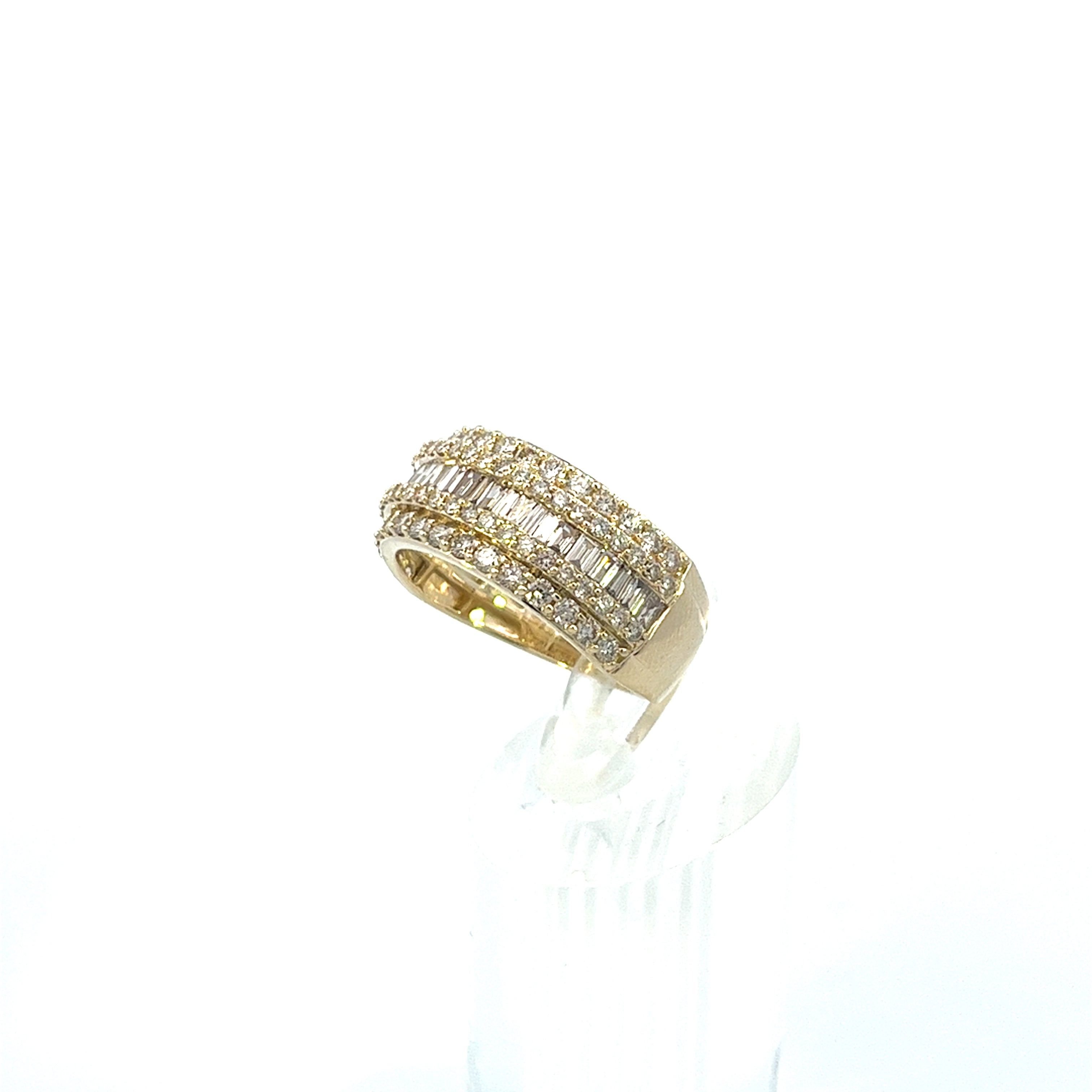 2.30CTW BAGUETTE DIAMOND BAND RING