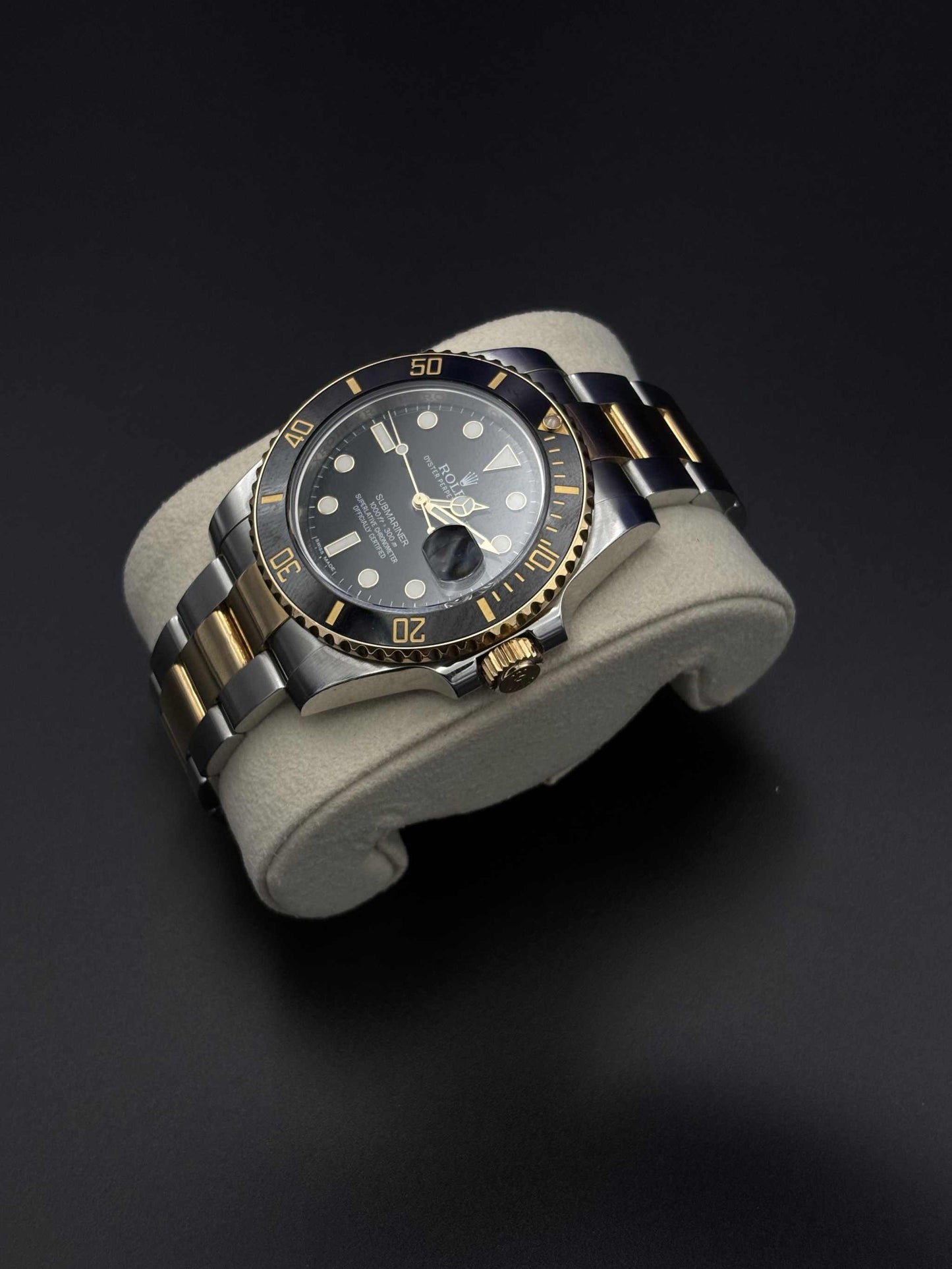 Rolex Submariner Date 40mm 116613LN Two-Tone Black Dial Ceramic 2014 — Pre-Owned