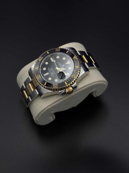 Rolex Submariner Date 40mm 116613LN Two-Tone Black Dial Ceramic 2014 — Pre-Owned