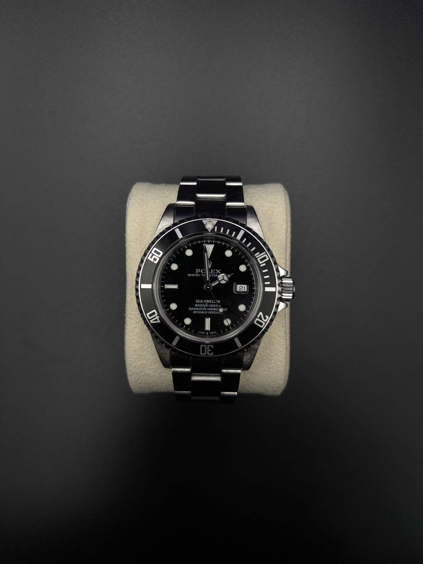 Rolex Sea-Dweller 40mm 16600 Stainless Steel Black Dial 2008 — Pre-Owned