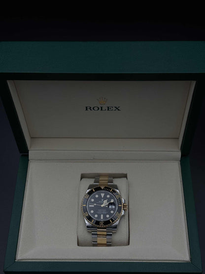 Rolex Submariner Date 40mm 116613LN Two-Tone Black Dial Ceramic 2014 — Pre-Owned