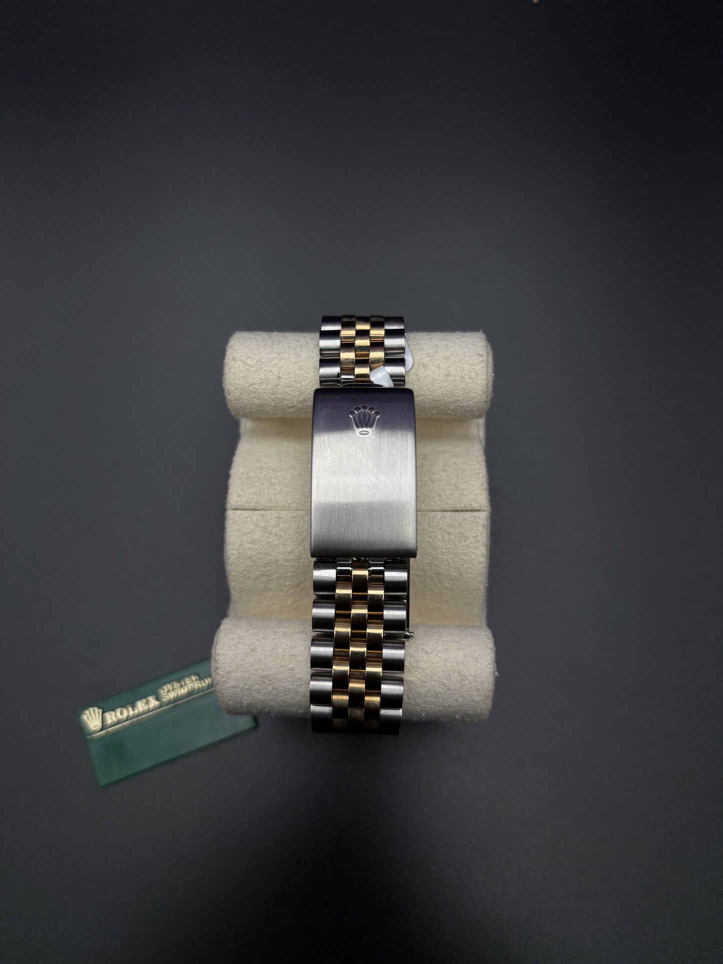 Rolex Datejust 36mm 16233 Two-Tone Champagne Computer Diamond Dial Fluted Jubilee 1997 — Pre-Owned