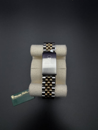 Rolex Datejust 36mm 16233 Two-Tone Champagne Computer Diamond Dial Fluted Jubilee 1997 — Pre-Owned