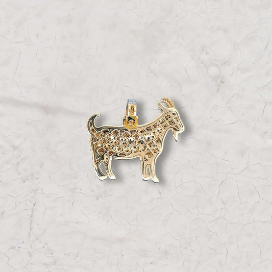 GOAT Greatest of All Time Iced Out Pendant Second