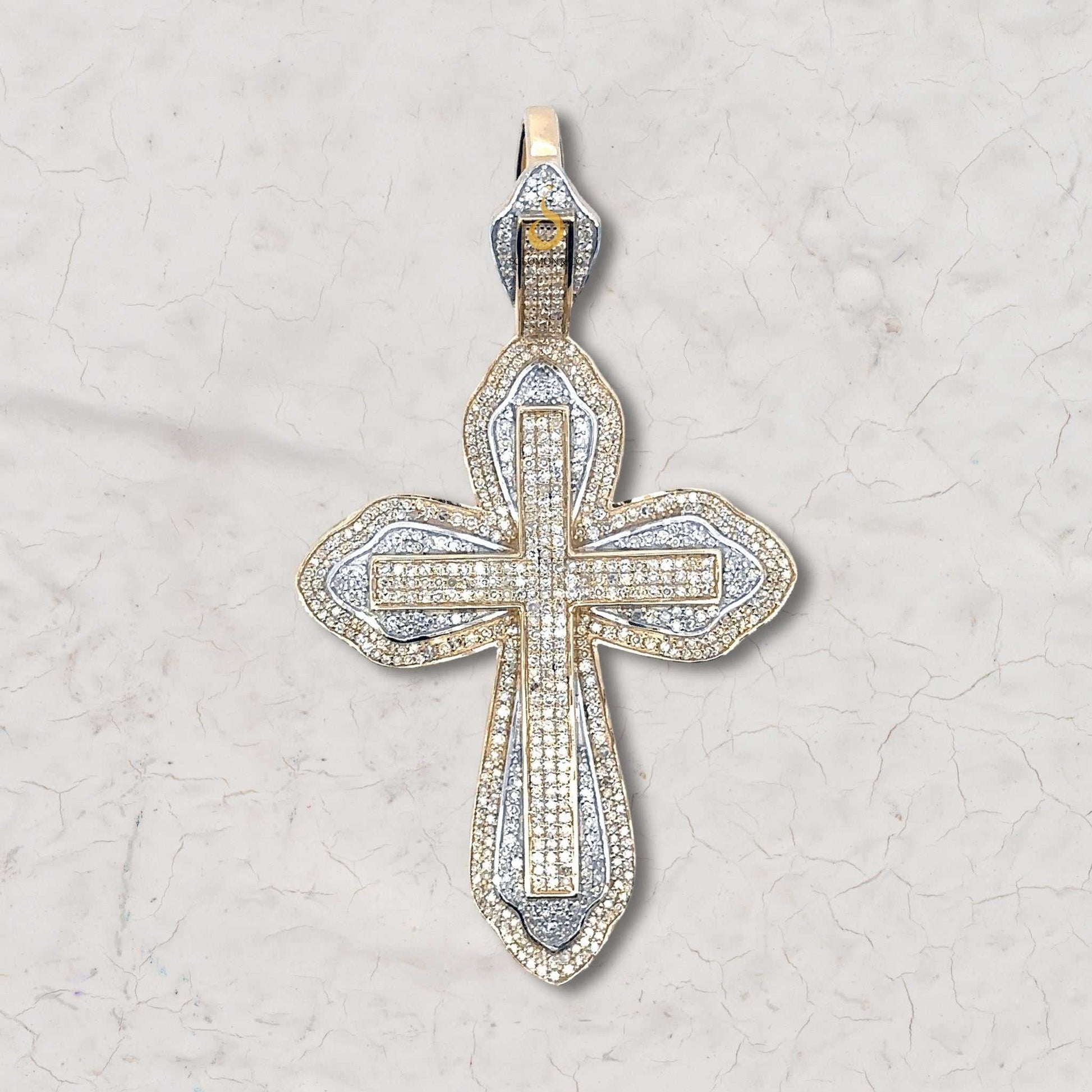 Gothic Style Cross Charm Pendant First