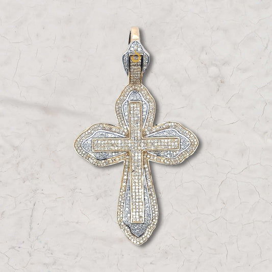 Gothic Style Cross Charm Pendant First
