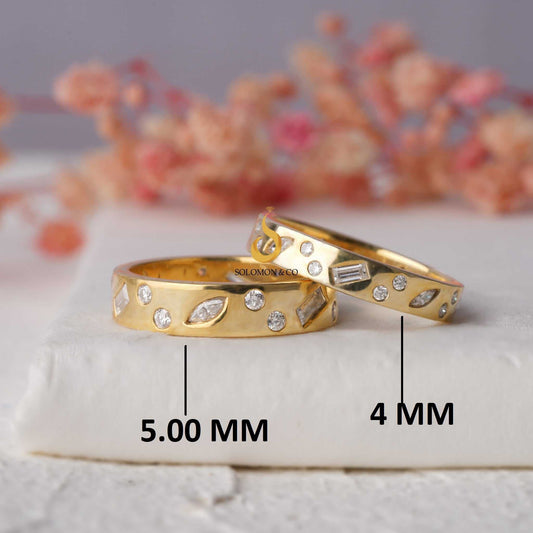 Scattered Wide Stackable Rings First