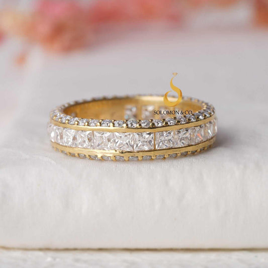 Wide Unusual Unisex Ring First