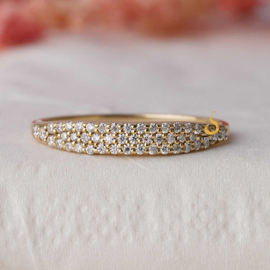 Dainty Signet Womens Pinky Ring First