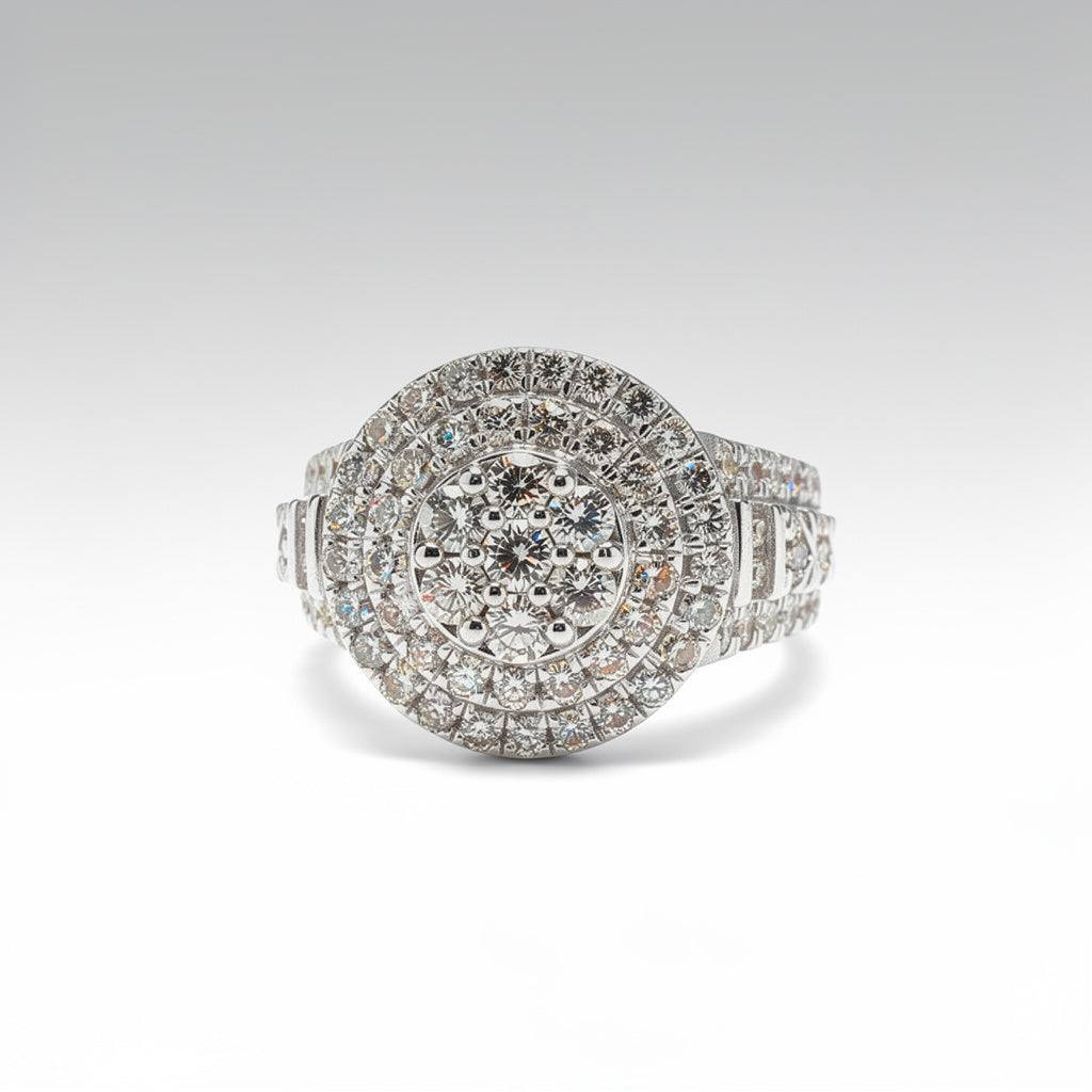 2.4 CTW Diamond Ring – 10K Gold
