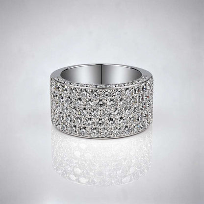 3.5 CTW Diamond Ring – 10K Gold