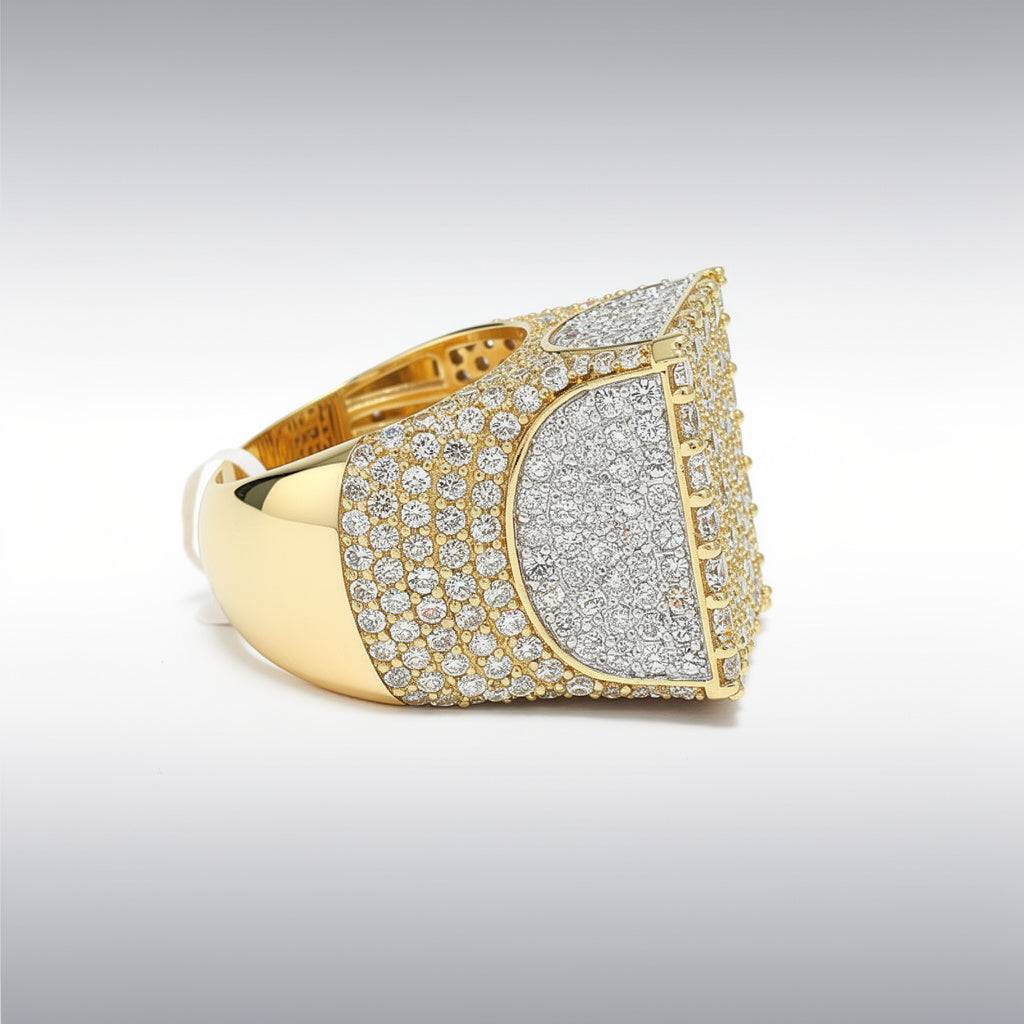 8.3 CTW Diamond Ring – 10K Gold