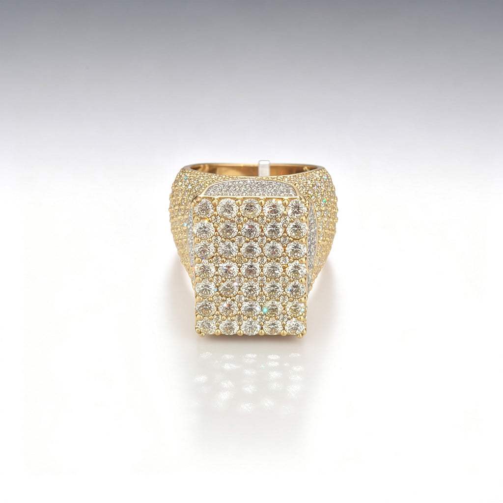 8.3 CTW Diamond Ring – 10K Gold