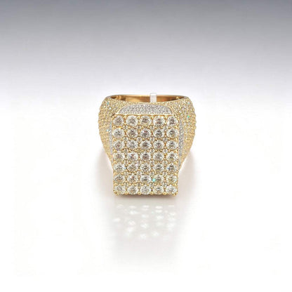 8.3 CTW Diamond Ring – 10K Gold