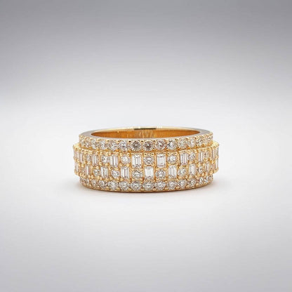 2.8 CTW Diamond Ring – 14K Gold