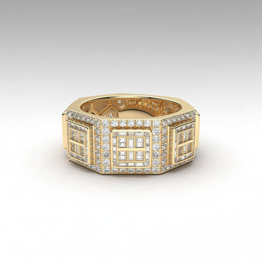 2.9 CTW Diamond Ring – 10K Gold