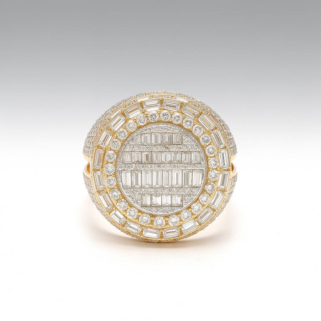 4.95 CTW Diamond Ring – 10K Gold