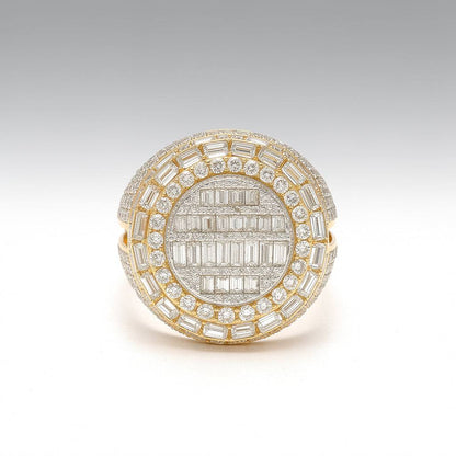 4.95 CTW Diamond Ring – 10K Gold