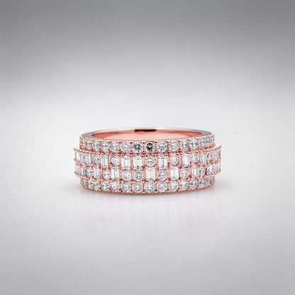 2.8 CTW Diamond Ring – 14K Gold
