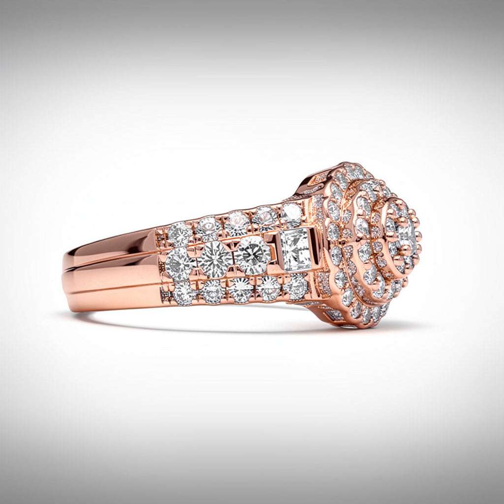 2.4 CTW Diamond Ring – 10K Gold