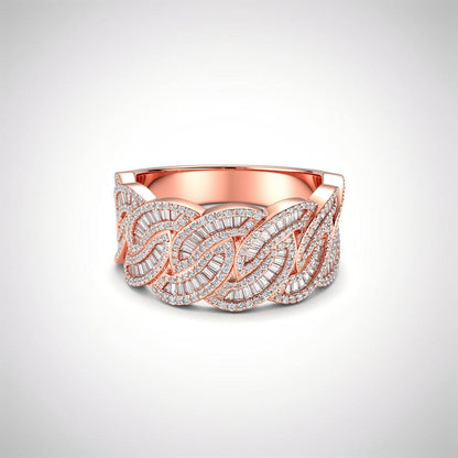 1.77 CTW Diamond Ring – 10K Gold