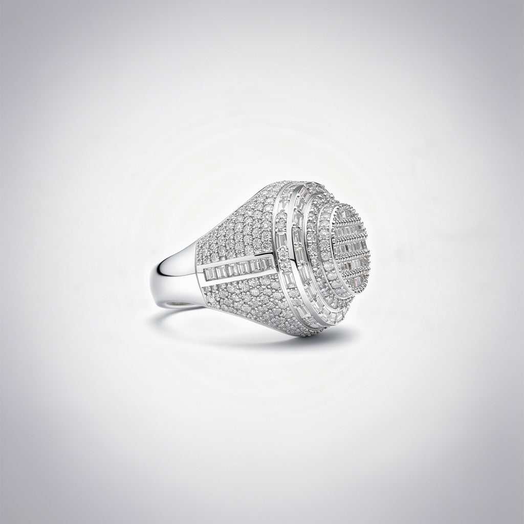 4.95 CTW Diamond Ring – 10K Gold