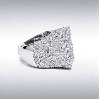 8.3 CTW Diamond Ring – 10K Gold