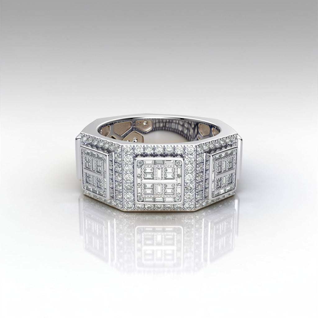 2.9 CTW Diamond Ring – 10K Gold