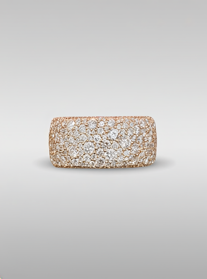 3.7 CTW Diamond Ring – 10K Gold