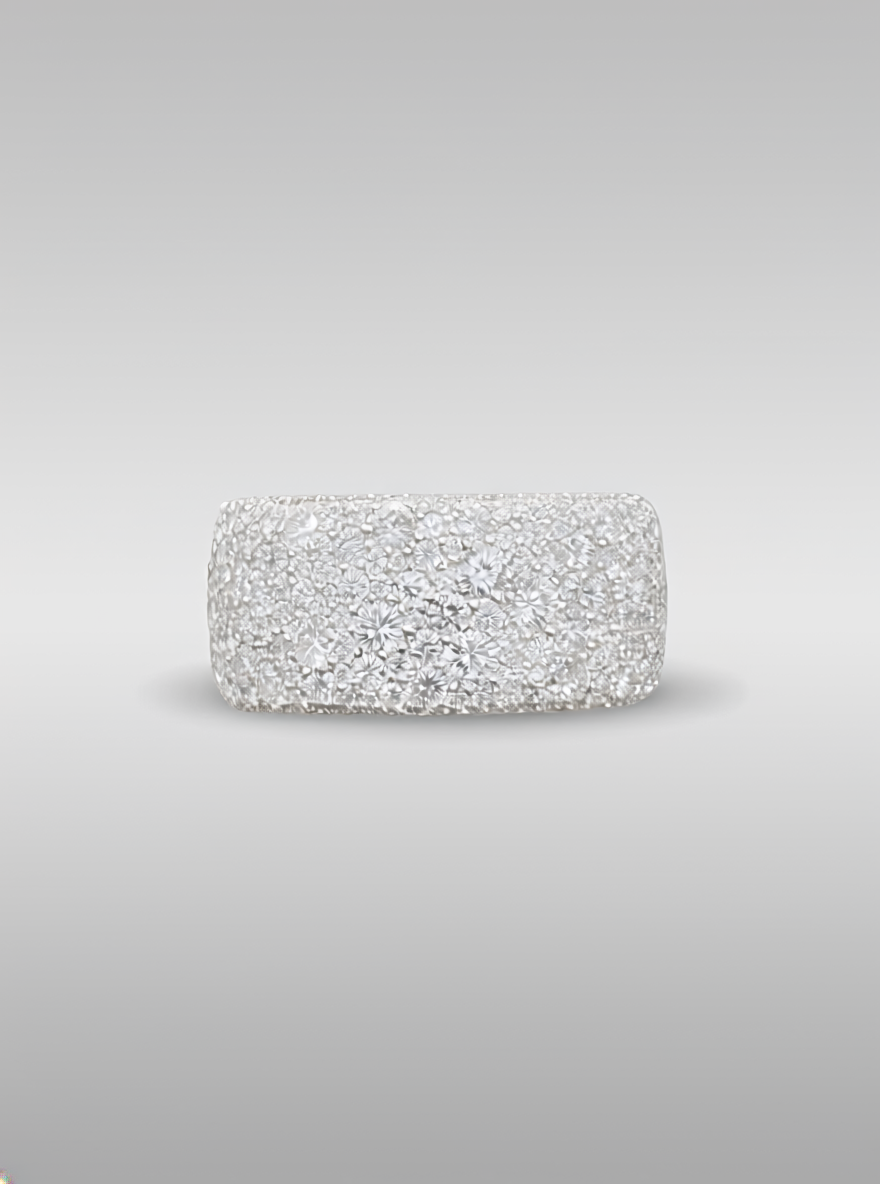 3.7 CTW Diamond Ring – 10K Gold